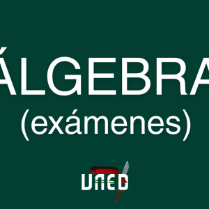 Exámenes Resueltos Álgebra Industriales UNED